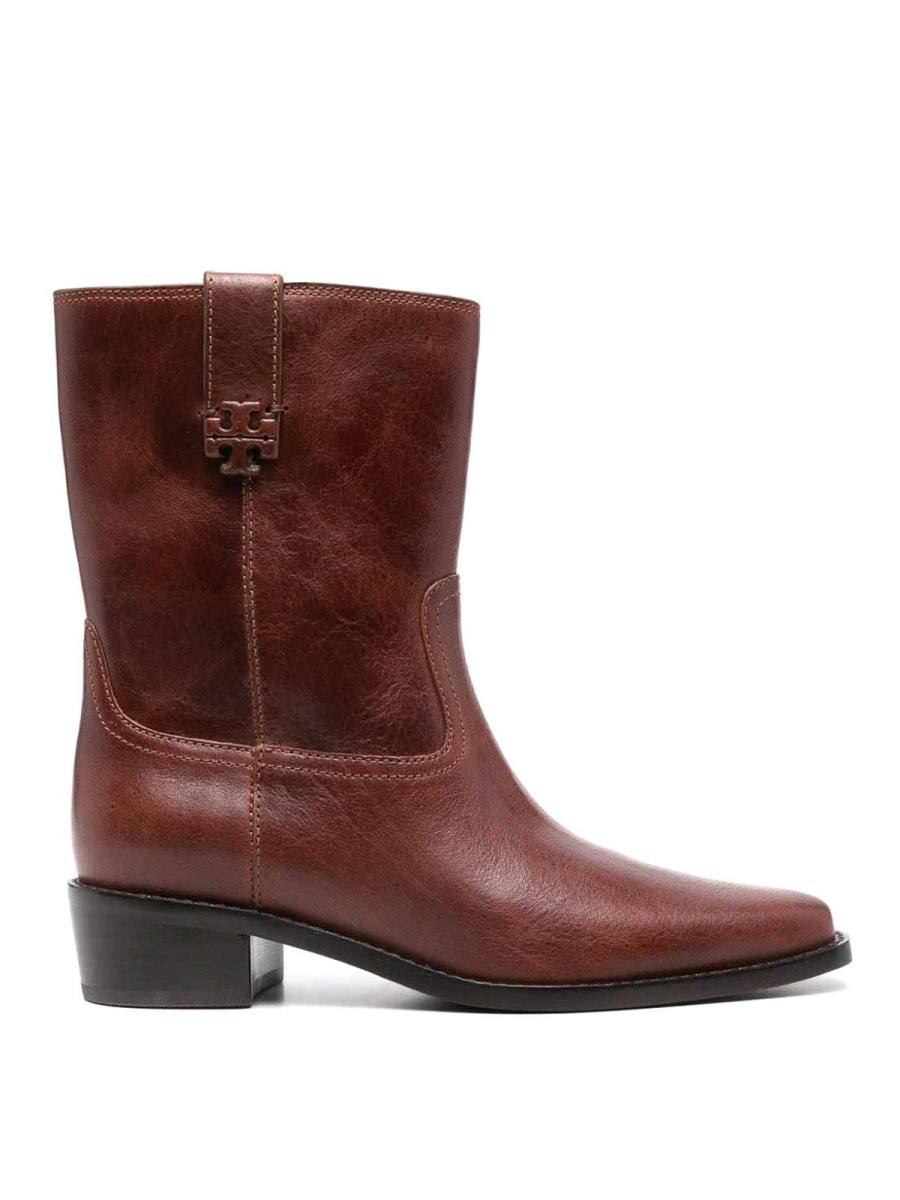 Tory Burch Bottes - Marron