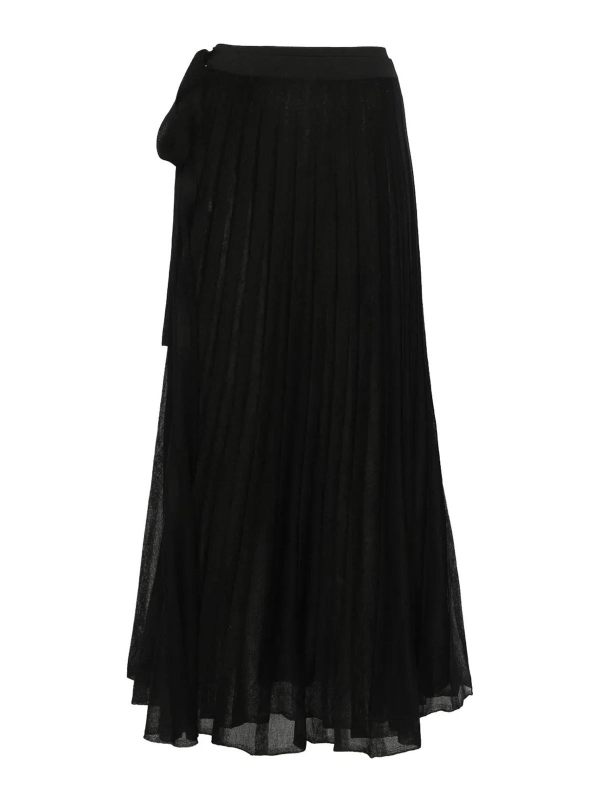 Remain Birger Christensen Jupe Midi - Noir