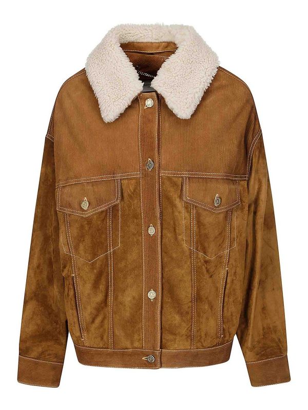 Golden Goose Veste Casual - Marron
