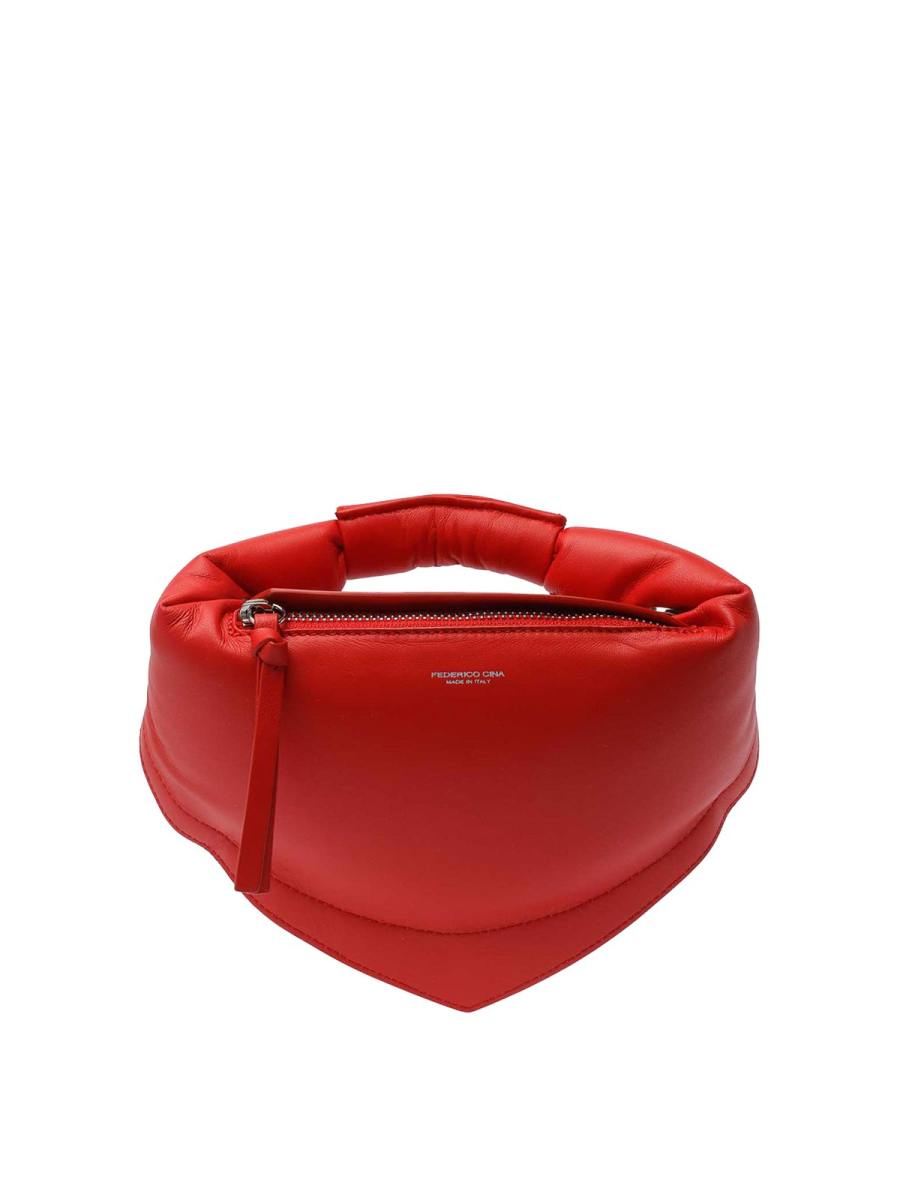 Federico Cina Sac Bandoulière - Roug