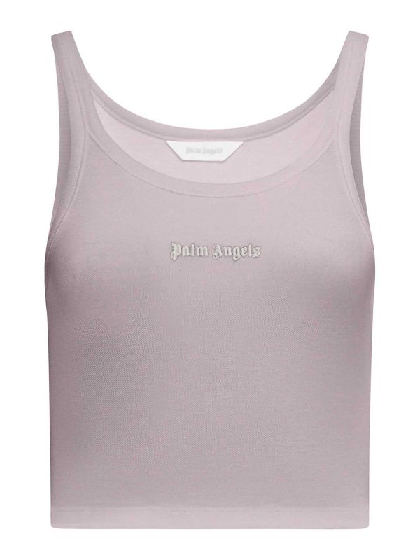 Palm Angels Top - Métallique
