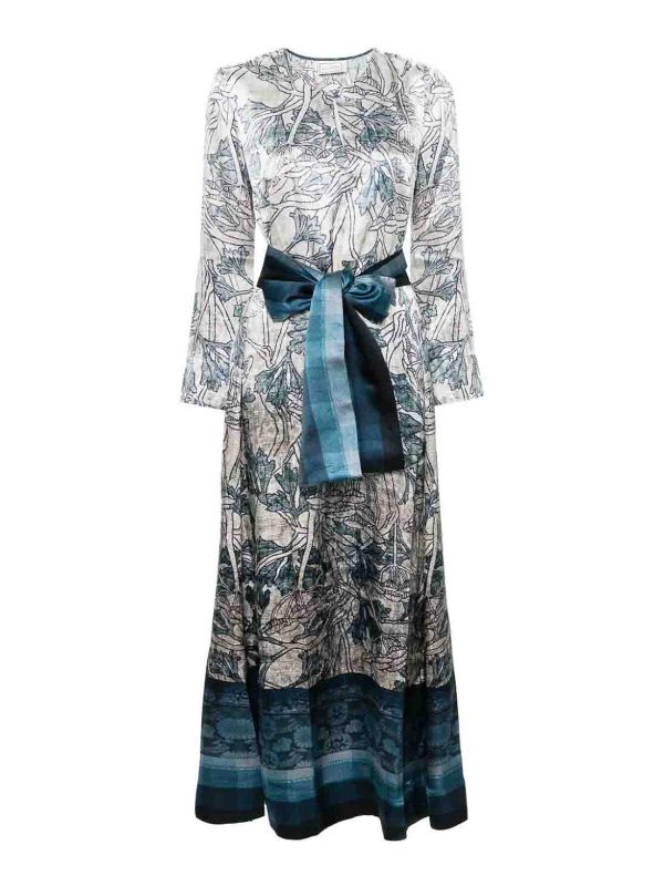 Pierre-Louis Mascia Maxi Robe - Bleu