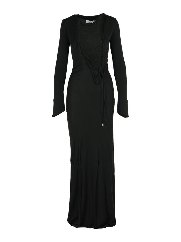 The Attico Maxi Robe - Noir