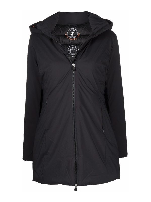 Save the Duck Manteau Court - Noir