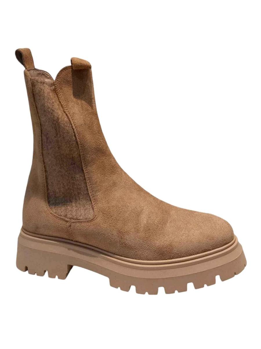 Gianluca Pisati Bottines - Camel