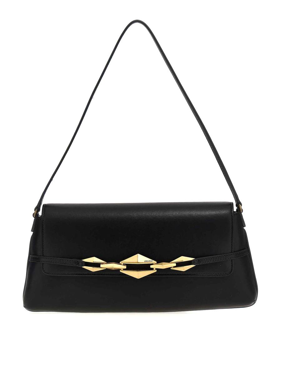 Jimmy Choo Sac Porté Épaule - Noir
