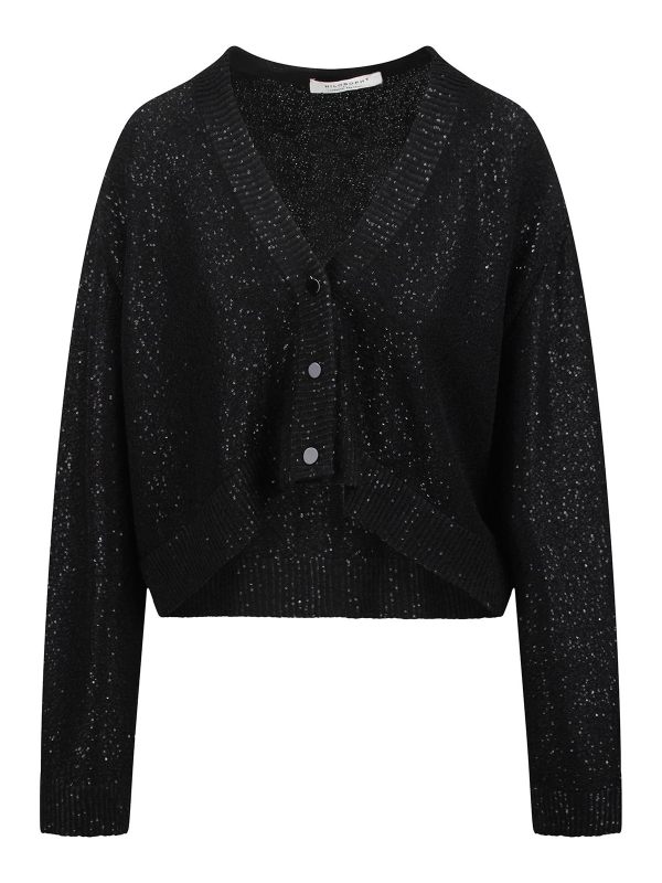 Philosophy di Lorenzo Serafini Cardigan - Noir