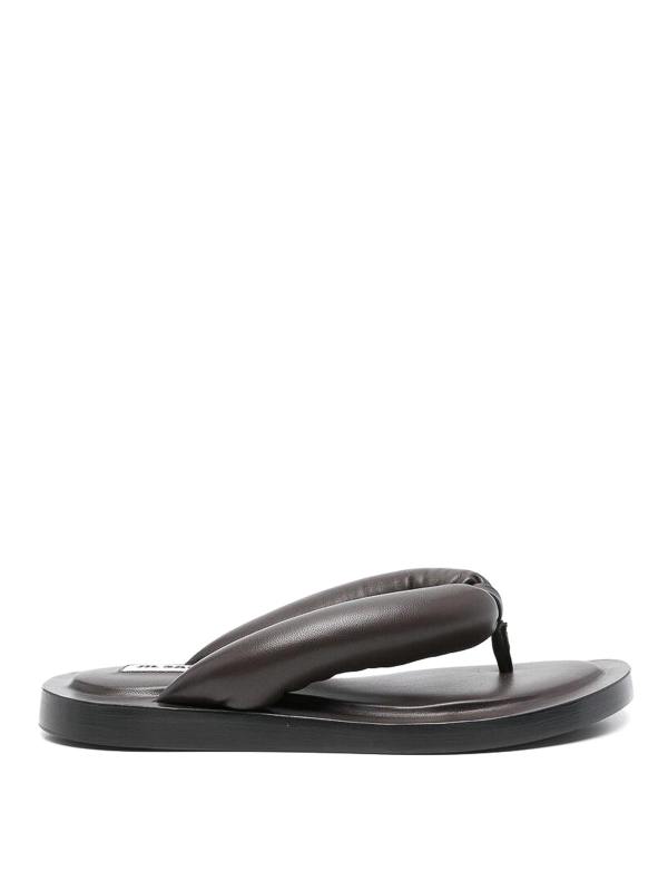 Jil Sander Sandales - Marron