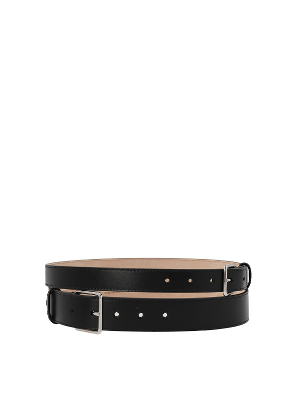 Alexander Mcqueen Ceinture - Noir
