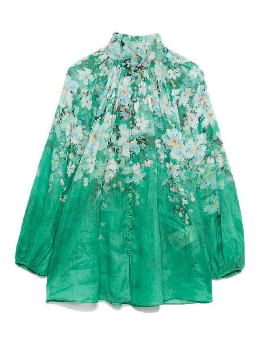 Zimmermann Blouse - Vert