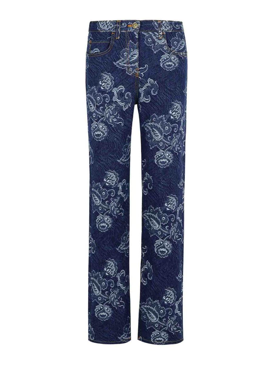 Etro Jean Bootcut - Bleu