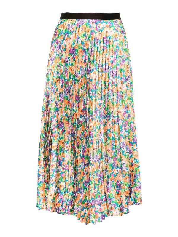 Plan C Jupe Midi - Multicolore
