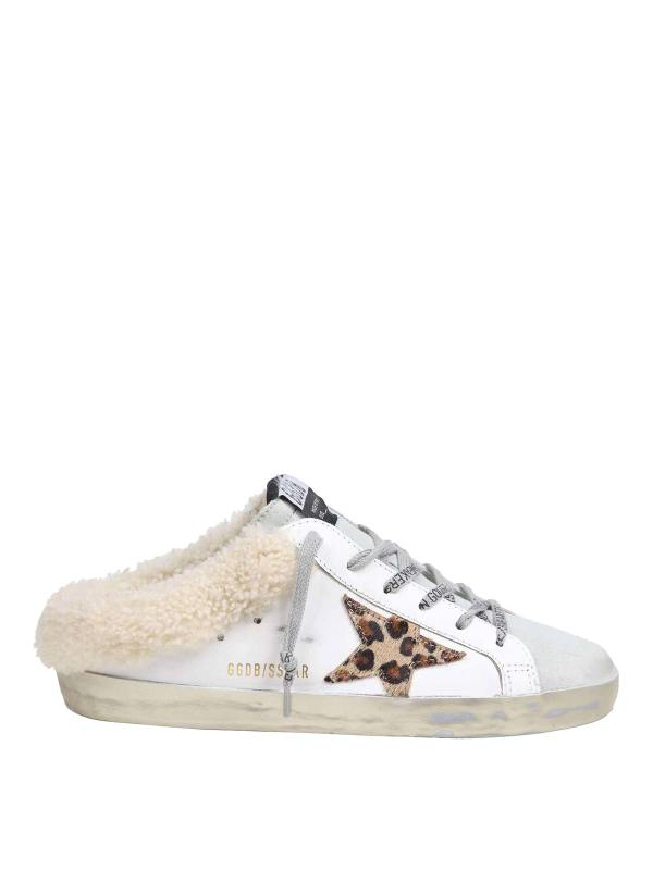 Golden Goose Mules - Blanc
