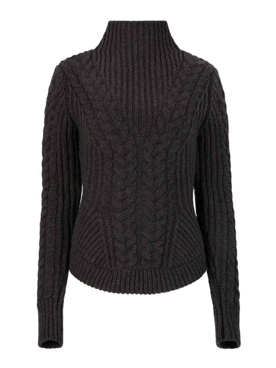 Nina Ricci Pull Col Roulé - Gris