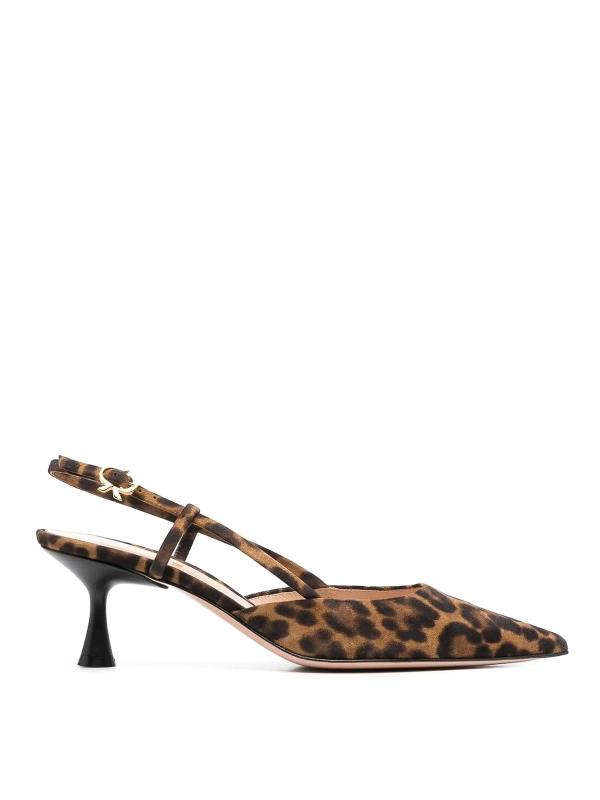 Gianvito Rossi Chaussures À Talon - Imprimé Animal