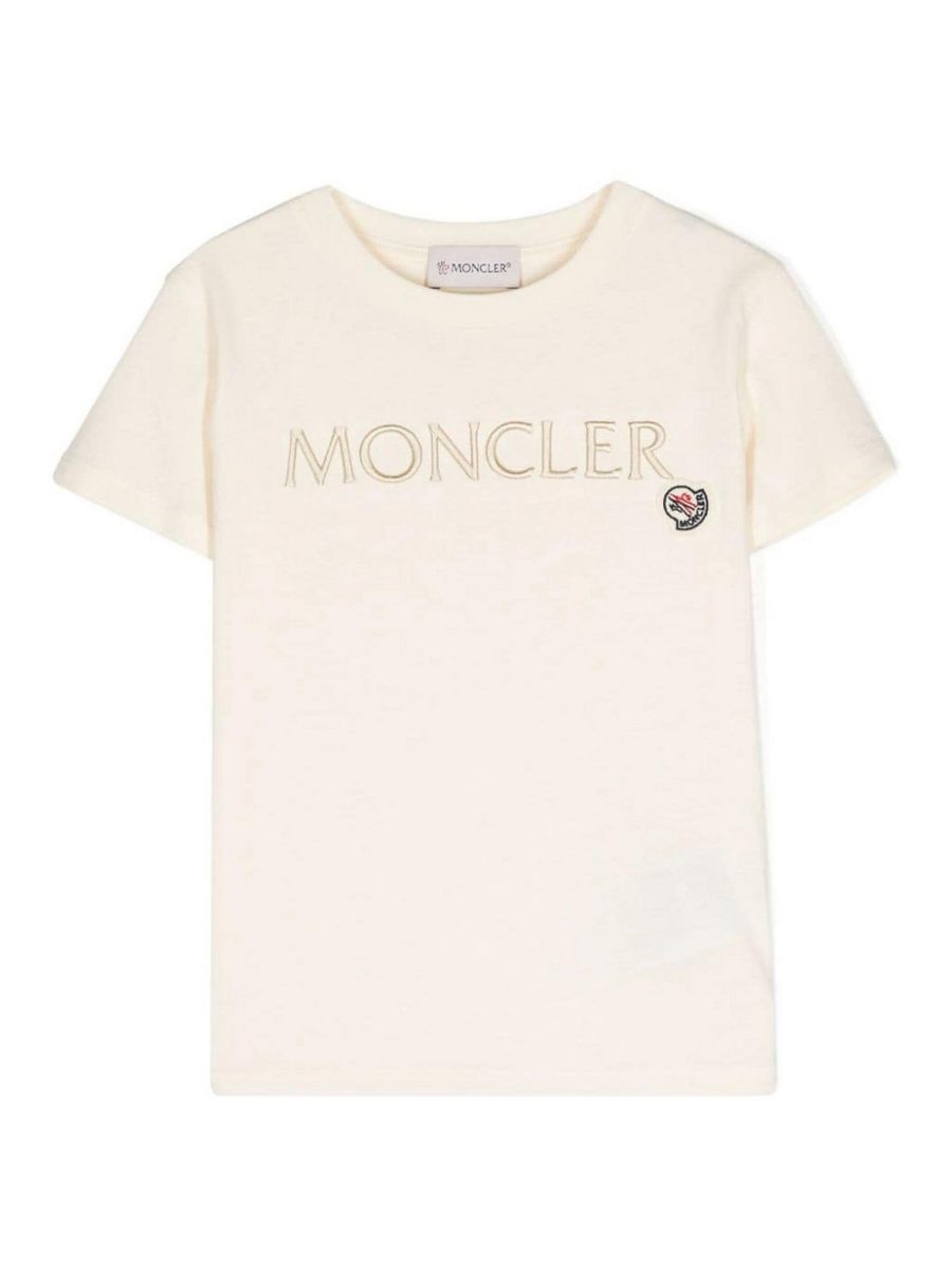Moncler Pull Col Rond - Beige