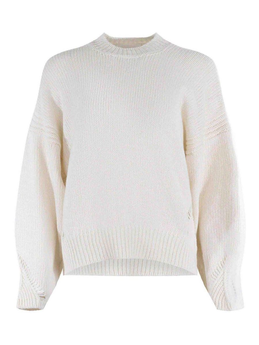 Solotre Pull Col Rond - Beige