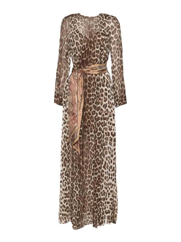 Zimmermann Robe De Soirée - Imprimé Animal