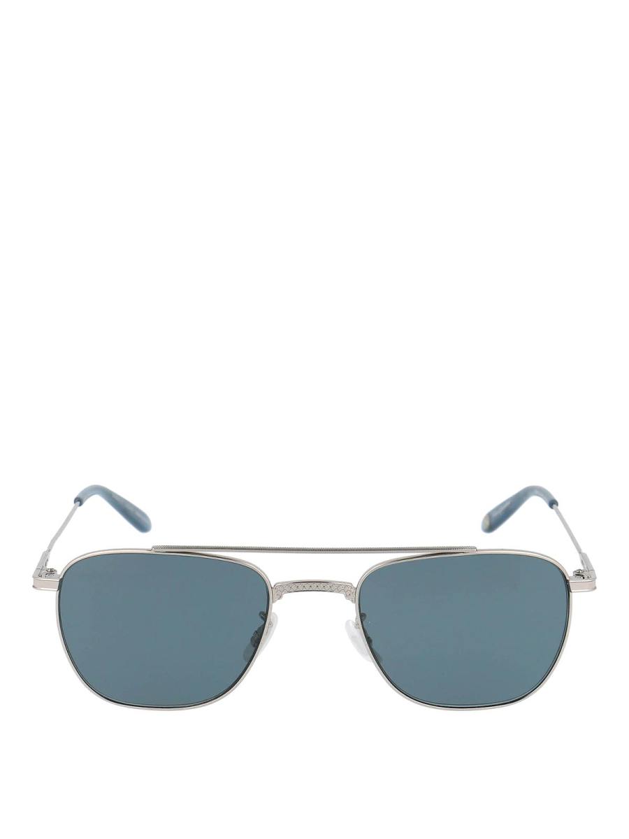 Garrett Leight Lunettes De Soleil - Argent