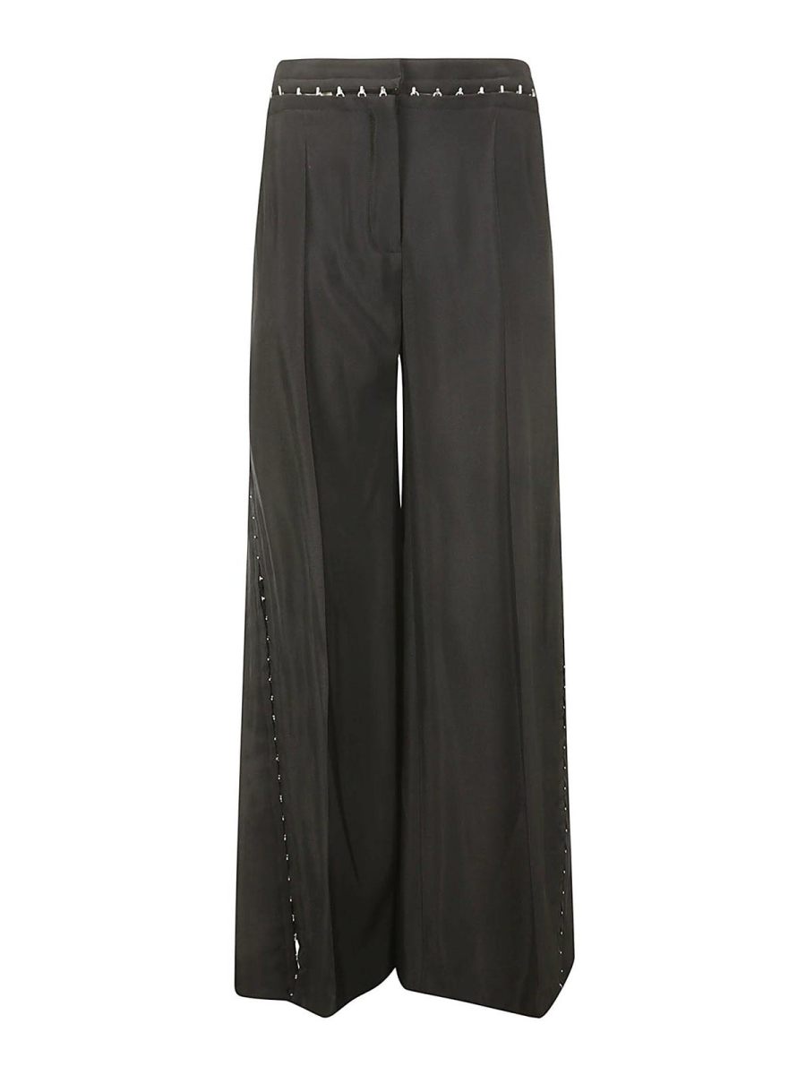 Mugler Pantalons Décontractés - Noir