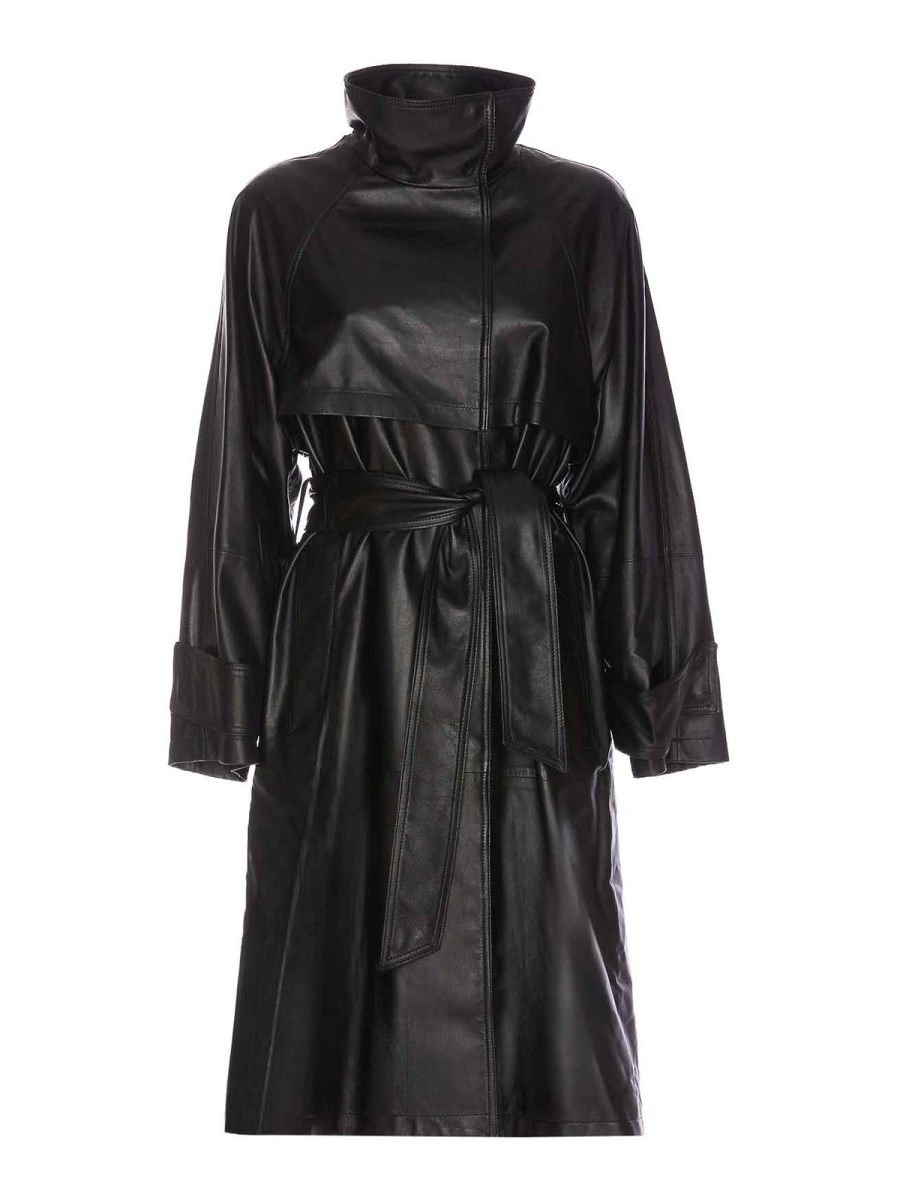 Ninette Manteau Court - Noir