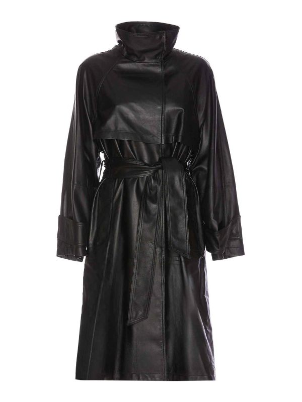 Ninette Manteau Court - Noir