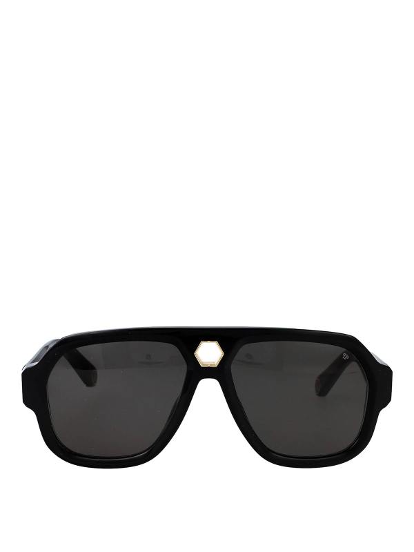 Philipp Plein Lunettes De Soleil - Noir