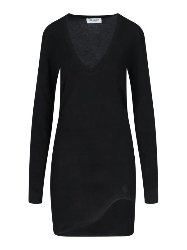 The Attico Robe Courte - Noir