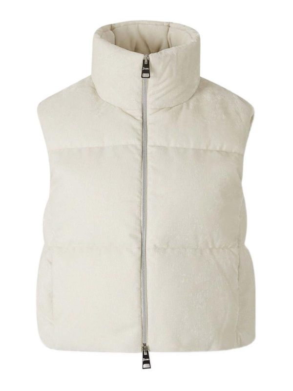 Herno Manteau Au Genou - Jaune