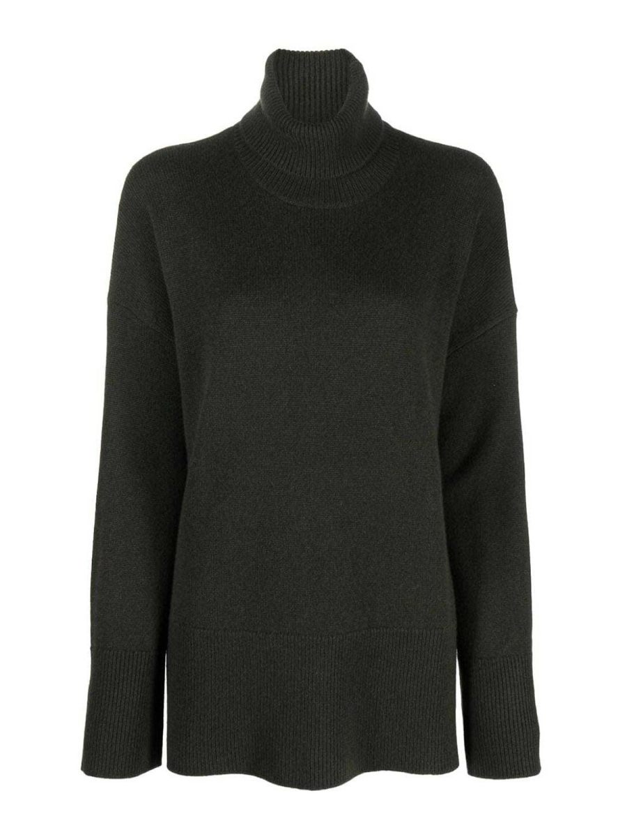 P. A.R. O.S. H. Pull Col Roulé - Vert