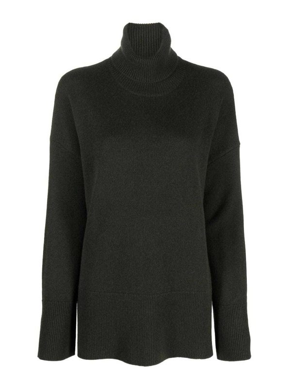 P. A.R. O.S. H. Pull Col Roulé - Vert