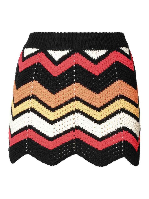 Alanui Mini Jupe - Multicolore