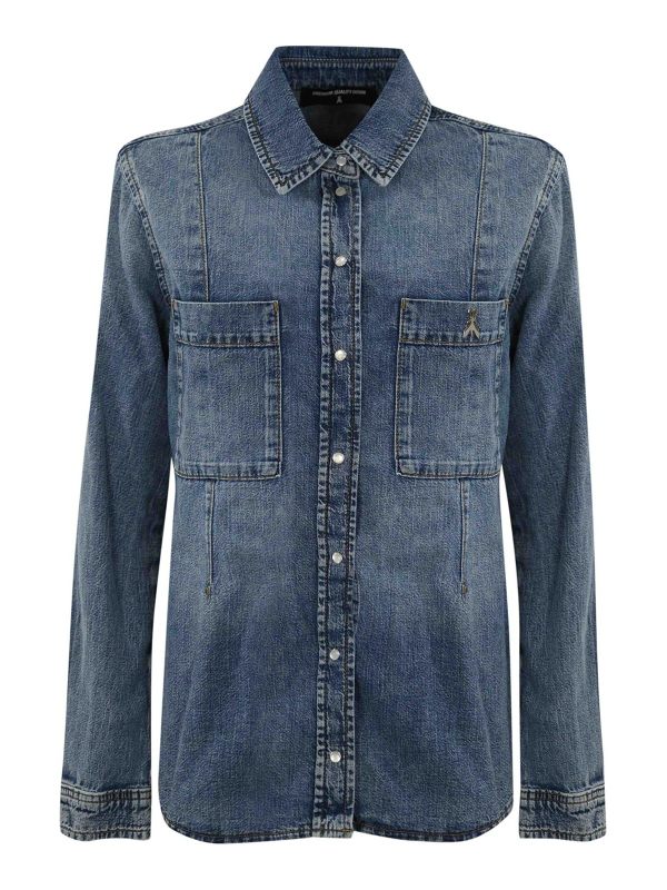 Patrizia Pepe Chemise - Bleu