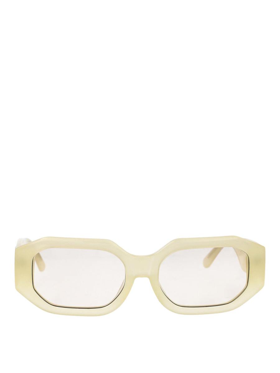 The Attico Lunettes De Soleil - Jaune