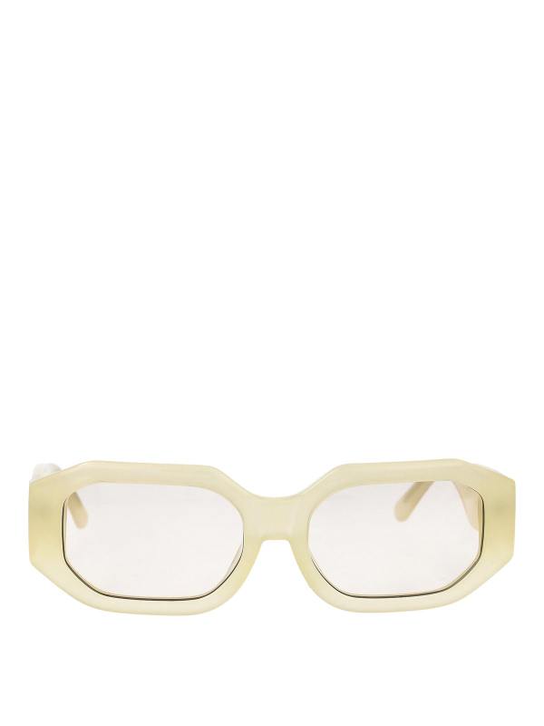 The Attico Lunettes De Soleil - Jaune