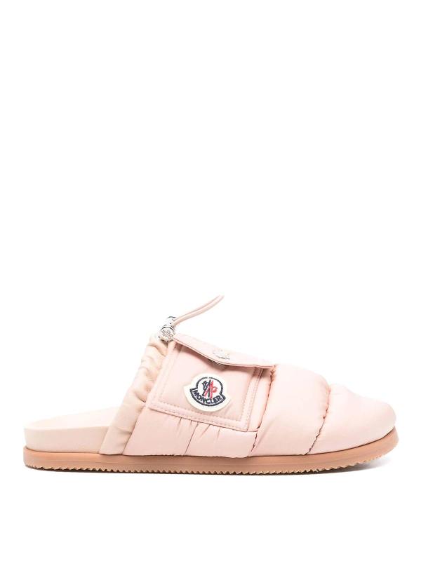 Moncler Mules - Rose Clair