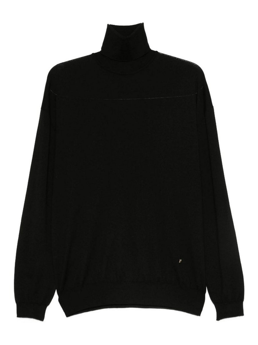 Moschino Pull Col Rond - Noir