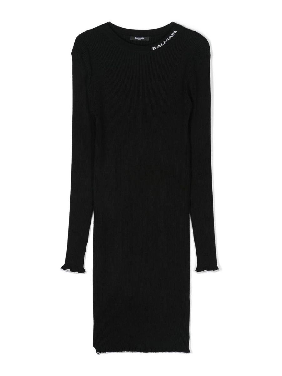 Balmain Maxi Robe - Noir