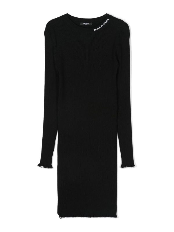 Balmain Maxi Robe - Noir