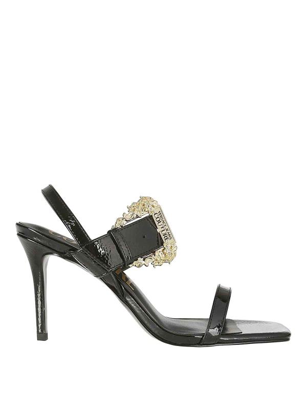 Versace Jeans Couture Sandales en cuir