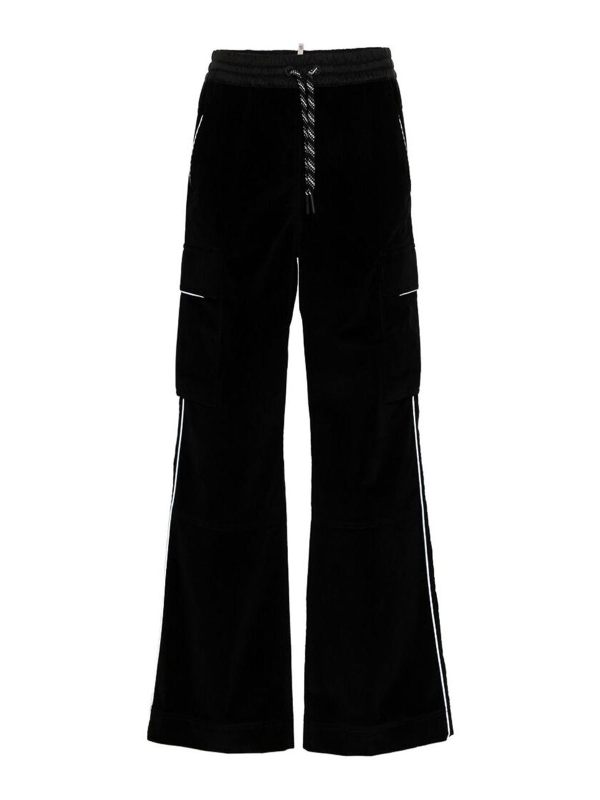 Moncler Grenoble Jean Droit - Noir