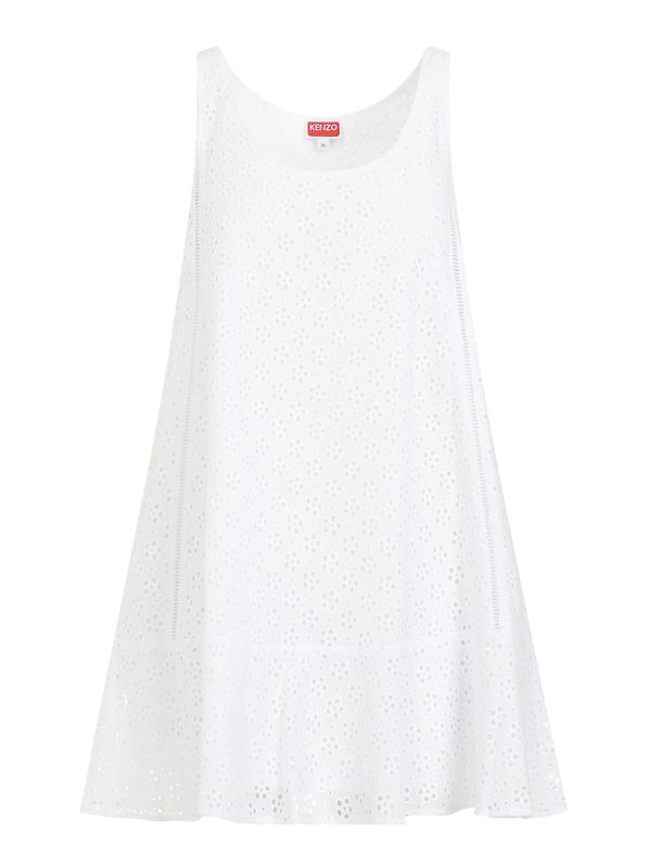 Kenzo Robe Courte - Blanc