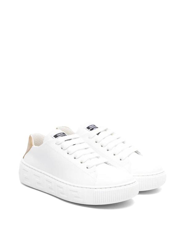 Versace Young Baskets - Blanc