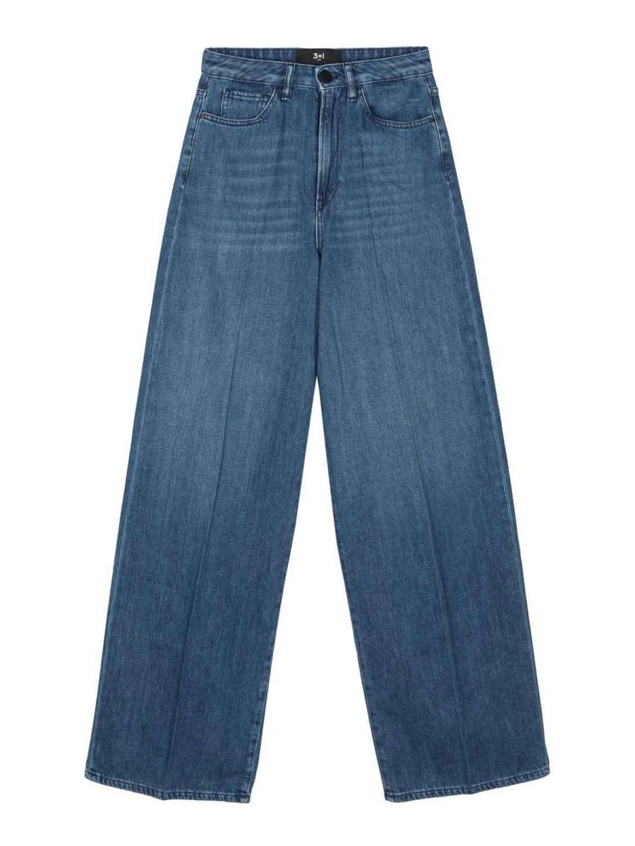 3x1 Pantalons Décontractés - Délavé