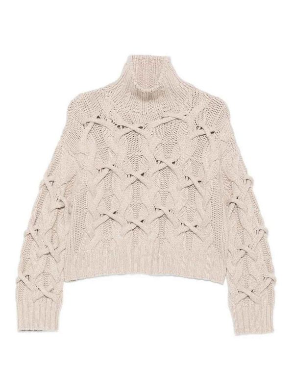 Brunello Cucinelli Pull Col Rond - Beige