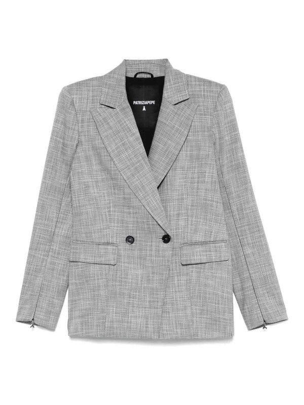 Patrizia Pepe Veste Casual - Bleu