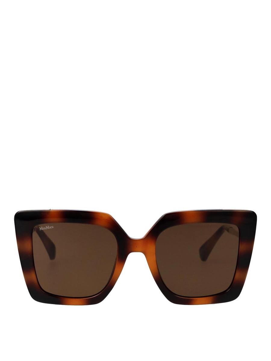 Max Mara Lunettes De Soleil - Marron