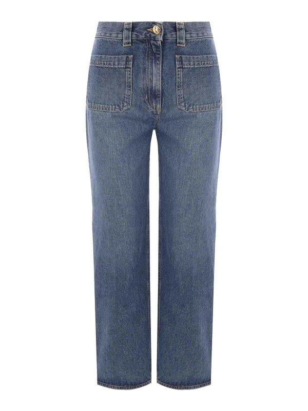 Elisabetta Franchi Jean Bootcut - Bleu