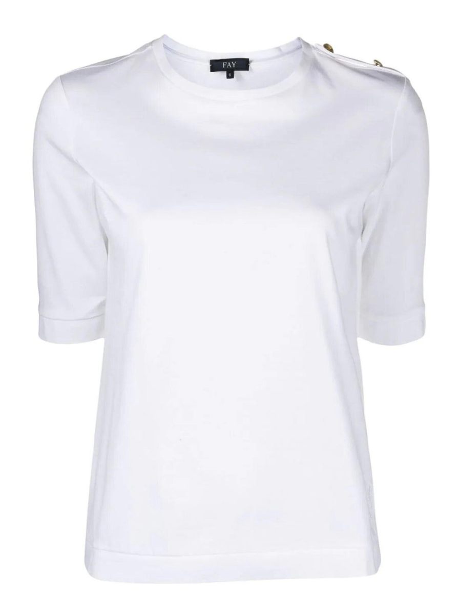 Fay T-Shirt - Blanc