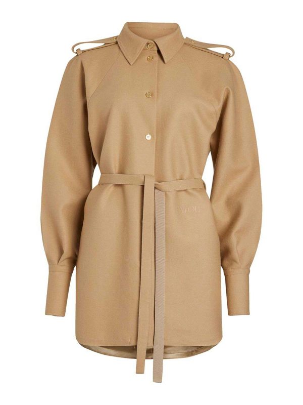 Patou Robe Courte - Beige